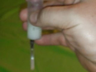 12ml of cum shot into syringe