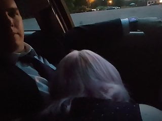 Amateur Hair Pink video: Sagansuniverse Car BJ, Pink Hair (2)