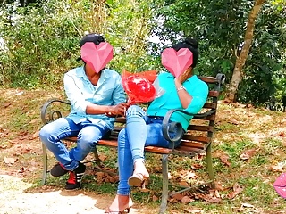   Janaki gets fucked on Valentines Day Public Park to  Hotel Room