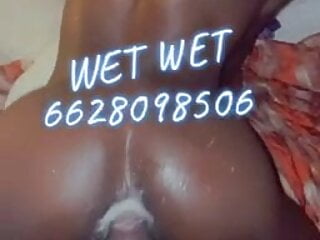 Ts Wet Wet squatting on enormous bbc