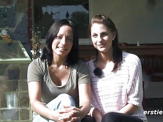 Mia and Sara Outdoor Lesbian Fun - ersties