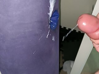 Small Penis Cumming In An Inflatable Pillow Hole