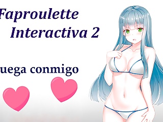JOI gameplay, yo juego y tu te masturbas. (Spanish game).