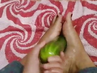 Footjob my Cucumber 