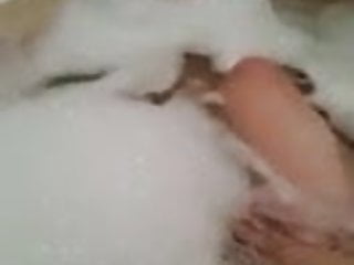 Hot naked brazilian woman in the bath