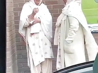 Old woman smoking Paki 