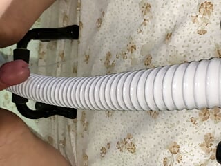 Small Penis Humping And Cumming On A Vacuum Cleaner Hose