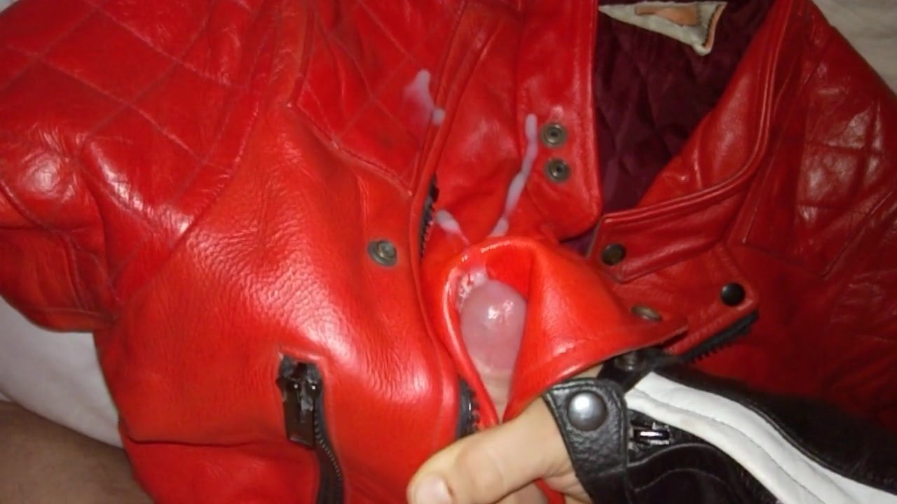 1280px x 720px - red leather jacket wank and cum - Man, Gay Leather, Red Gay - MobilePorn