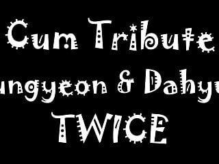 Cum Tribute Jungyeon &amp; Dahyun TWICE