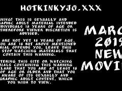 MARCH 2019  UPDATES Hotkinkyjo prolapse giant dildos fisting