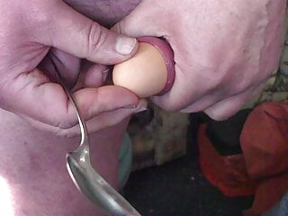 Egg and spoon foreskin - part 2 of 3 