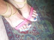 My feet whit a new colour