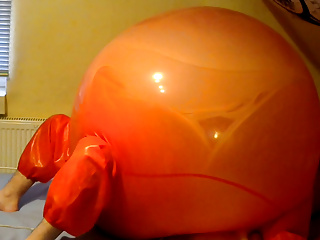 Human Air Balloon Poping End...