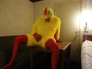 Chicken Costume On Table...