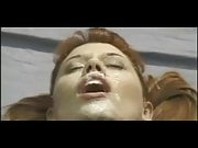 Redhead Danielle Dynamite almost drowns in cum