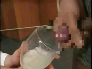 Wine, Cumshot, Bukkake