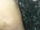 Masturbating for his Hairy Black Wife