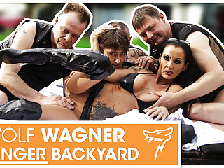 Swinger y! Two MILFs get boned by 3 studs! WolfWagner