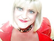 Redhead trans girl cum