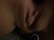 Pussy Queef on my small cock and HUGE gape
