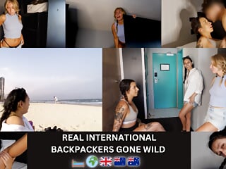 Australian Babes, Backpacker, Polynesian, Teen Hostel