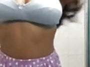 Indian girl boobs pressing 