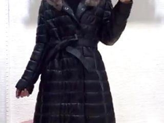 Shiny coat Chinese woman 1