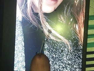Lily Collins Cumtribute