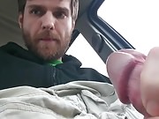 Car cumshot