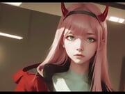 AI generated Zero two need you all time