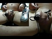 plug anal in foreskin for Electrostim