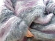 mohair pink n grey