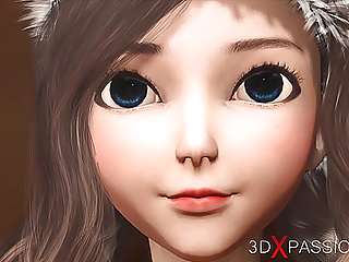 Playing, 3dxpassion, Santas, Girl with Girl