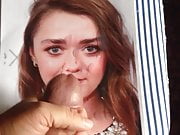 Maisie Williams Cum Tribute 3