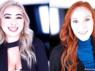 Chloe Surreal &amp; Amber Adams Audition