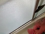 Cumming in the shower