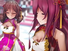Mmd R-18 Anime Girls Sexy Dancing (clip 33)