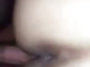 Fucking my wife after her cumming.