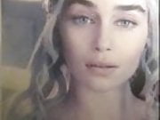 Cum tribute to Emilia Clarke!