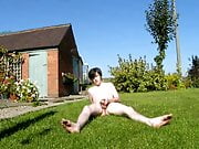 Str8 twink play in the sunshine 