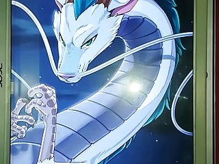 Haku Dragon Cum Tribute #1 REUPLOAD