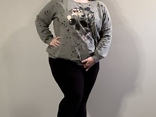 Pissing, Leggings, Ass, Full Bladder