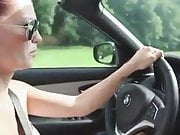 Hot German Babe Fucking in the Car