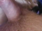 Throbbing cum in mouth of hot wife