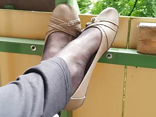 German Nylon, Foot Fetish, Shoeplay, German