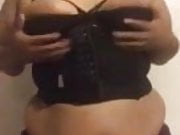 Plump Bbw Latina On Cam Jiggling Tits