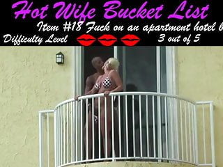 Hotel Balcony, 18 Fuck, Swinger Wife, 18 Hot
