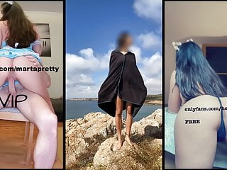 Nude Teen Girl, Public Beach, Traveller Girl, Onlyfans