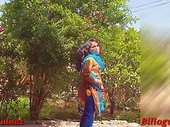 Indian teen stepsister fucked by her stepbrother in a park