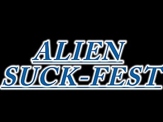 Sucking, Fest, Hentais, Aliens